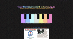 Desktop Screenshot of klavierunterricht-in-hamburg.de